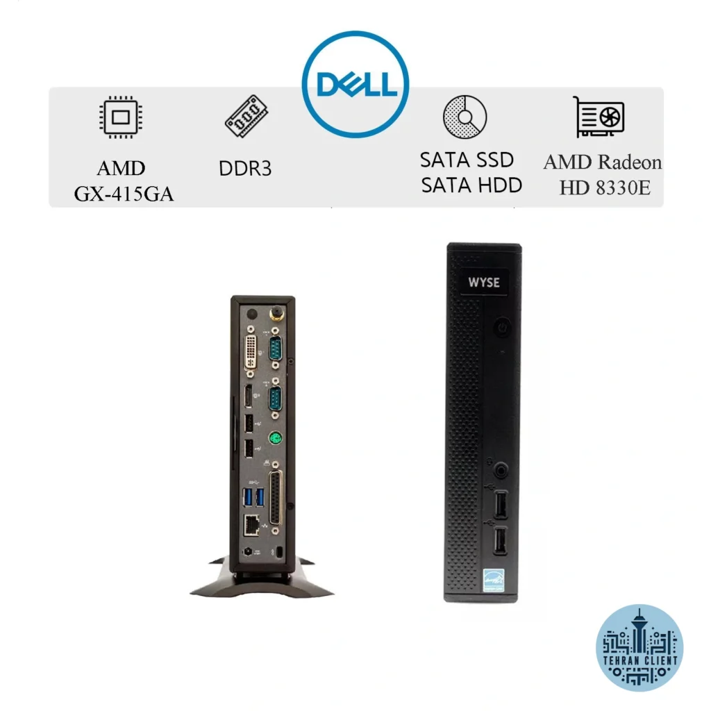 تین کلاینت صنعتی Dell 7020Q (full port) استوک